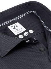 R2 Shirt Dobby Knitted Anthracite