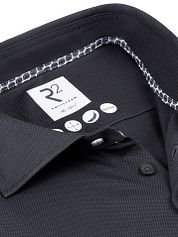 R2 Shirt Dobby Knitted Anthracite