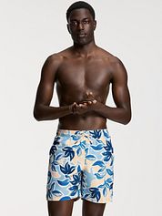 Shiwi Swimshorts Mike Floral Leafs Blue