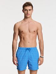 Shiwi Swimshorts Nick Wavy Coral Blue