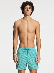 Shiwi Swimshorts Nate Coral Reverse Turquoise