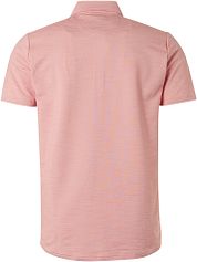No Excess Pique Polo Shirt Melange Pink