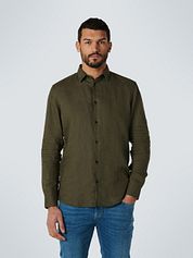 No Excess Shirt Solid Dark Green