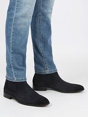 Suitable Chelsea Boot Suede Navy