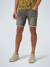No Excess Shorts Jog Denim Gray