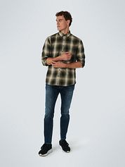 No Excess Shirt Checkered Green