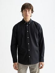 Scotch and Soda Core Oxford Shirt Black 