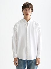 Scotch and Soda Core Oxford Shirt White