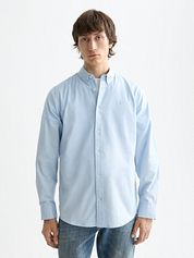 Scotch and Soda Core Oxford Shirt Light Blue 