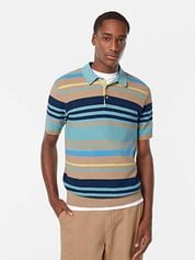 Scotch And Soda Knitted Polo Multicolour