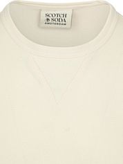 Scotch and Soda Longsleeve Waffle T-Shirt Ecru