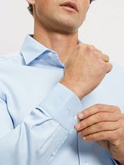 Olymp Level 5 Dobby Shirt Light Blue