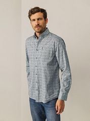 State Of Art Shirt Leafs Blue