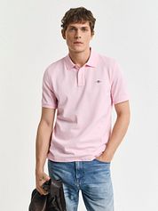 Gant Shield Piqué Polo Shirt Light Pink