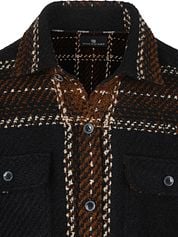 State Of Art Overshirt Checks Navy