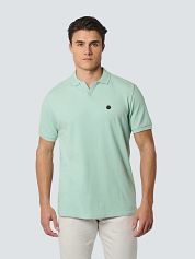 No Excess Polo Shirt Riva Solid Turquoise