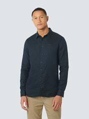 No Excess Shirt Linen Navy