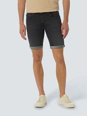 No Excess Denim Short Anthracite