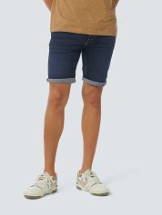 No Excess Denim Short Dark Blue