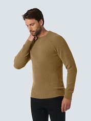 No Excess Pullover Ribknit Khaki
