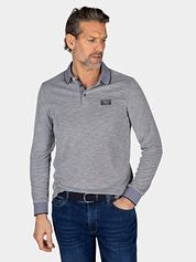 NZA Longsleeve Polo Shirt Kade Blue