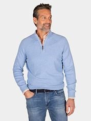 NZA Half Zip Sweater Ralph Light Blue