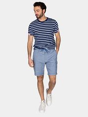 NZA T-shirt Noel Stripes Light Navy