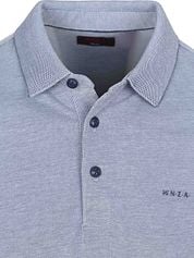 NZA Longsleeve Polo Shirt Hamton Piqué Blue