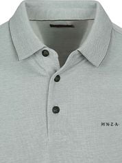 NZA Longsleeve Polo Shirt Hamton Piqué Green 