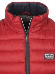 NZA Bodywarmer Puffer Cherry Red