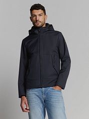 No Excess Jacket Hood Navy