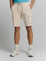 No Excess Short Stretch Cargo Beige
