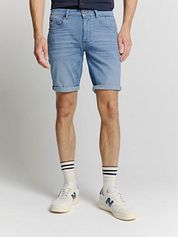 No Excess Short Denim Stretch Bleach