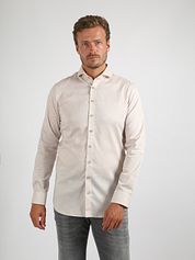 Suitable Melange Shirt Sand