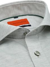 Suitable Melange Shirt Light Green