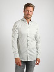 Suitable Melange Shirt Light Green
