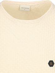 No-Excess T-Shirt Jacquard Ecru