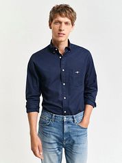 Gant Casual Shirt Poplin Navy