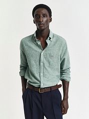 Gant Shirt Linen Green