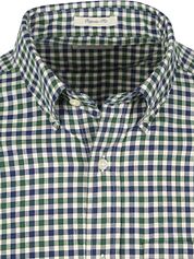 Gant Casual Shirt Twill Plaid Green