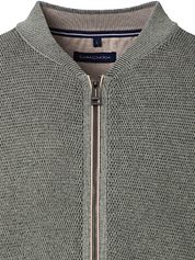Casa Moda Pullover Zip Structure Green