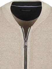 Casa Moda Pullover Zip Structure Beige