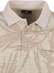  State of Art Poloshirt Faded Leaf Beige