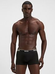 BOSS Short Boxer Shorts Power 3-Pack Black 001
