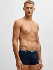 BOSS Short Boxer Shorts Power 3-Pack Dark Blue 480