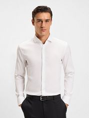 BOSS Hank Shirt White