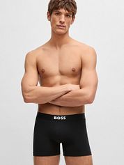 BOSS Boxer Shorts One 3-Pack Black 001