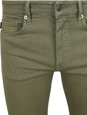 BOSS Delaware Jeans Olive Green