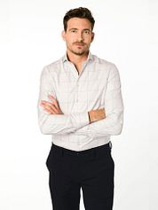 John Miller Shirt Check Beige