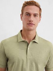 Marc O'Polo Polo Shirt Slubs Sage Green